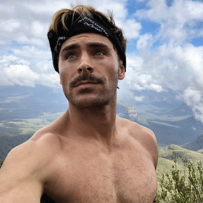 The Year In... 2018 Transformations, Zac Efron